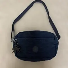 Kipling ショルダーバッグ ネイビー サコッシュのサムネイル
