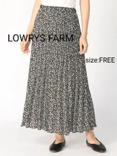 LOWRYS FARM ローリーズファーム キャシミエ プリーツ スカート