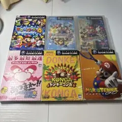 マリオパーティ4.5.6 テニス　ドンキー　ワリオ　人気ソフト6本セット