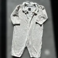 超美品！PETIT BATEAU ドット柄ロンパース 6m/67cm