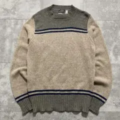 【USA製】 70s-80s Levis リーバイス 表記M ニット/セーター