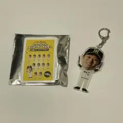 阪神タイガース　坂本誠志郎　キーホルダー