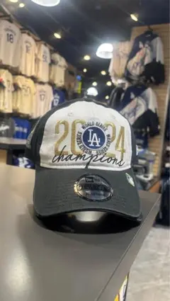 【公式限定品&新品】ドジャース2024 ワールドシリーズ優勝キャップ　大谷翔平