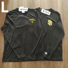 新品　MLB 　パドレス　ロングTシャツ　二枚セット　L サイズのサムネイル