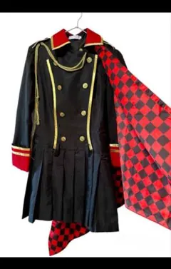 この週末まで値下げしました！軍服風 ワンピース コスプレ　衣装