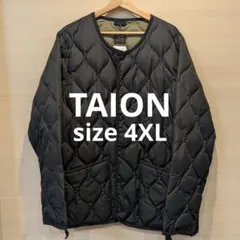 【希少サイズ】TAION ダウンジャケット (TAION-104B2ML-1)