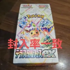 ポケモンカード　テラスタルフェスex 1box　シュリンクなし　ペリペリなし