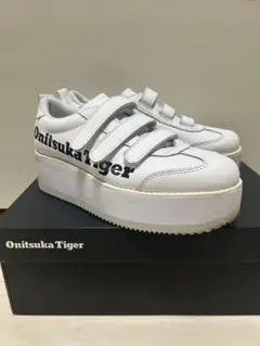 Onitsuka Tiger ホワイト スニーカー 厚底