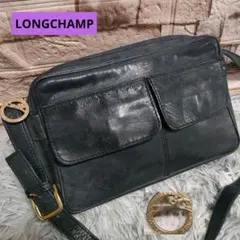 Vintage LONGCHAMP leather shoulder bag