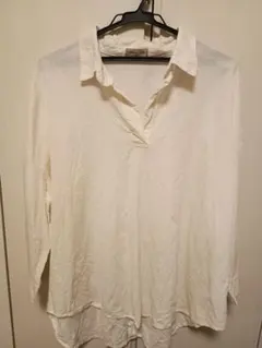 サマンサモスモス　Samansa Mos2　シャツ　ホワイト　白　フリーサイズ