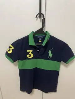 Polo Ralph Lauren ポロシャツ 6T 120 ネイビー/グリーン