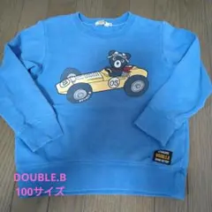 値下げ！！☆DOUBLE．B☆ダブルビー☆トレーナー☆100サイズ☆