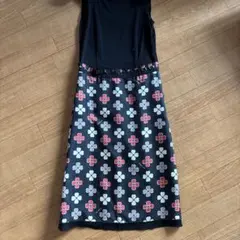 PAULE KA フラワーパターン フレアスカートのサムネイル