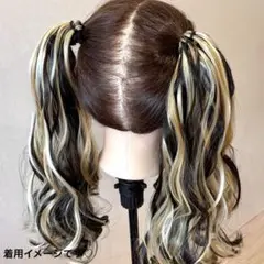 ヘアゴムエクステ♡USJ♡コギャル♡ダンス♡発表会♡ライブ♡祭り♡フェス♡ギャル