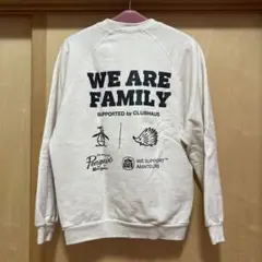 WE ARE FAMILY スウェット トレーナー　クラブハウス　マンシング