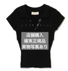 andmary Lindsay logo tops black