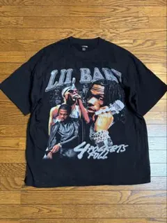 ATHENTIQ LIL BABY プリント Tシャツ ブラック L
