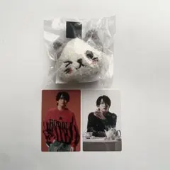 リルパンダ ぬいぐるみキーホルダー 山田晃大 (トレカ・ポスカ付