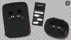 カフェ ベローチェ 黒ねこ ラバーコースター 5個セット コンプリート
