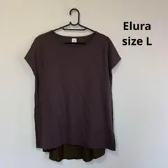 3) Elura エルーラ　美品　トップス　Lのサムネイル