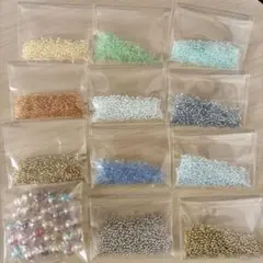 ビーズ 12袋セット 多色