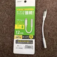 オーディオ変換アダプタ　Type-C