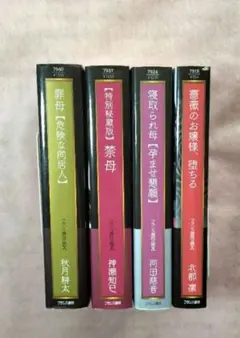 フランス書院文庫X 4冊セット