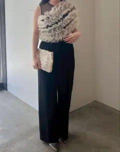 LAGUNAMOON　パンツドレス　LADYチュールオフショルパンツドレスのサムネイル