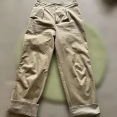 美品✴︎Spick＆Span ベイカーパンツ カーゴパンツ　ベージュ コットン