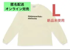 thisisneverthat starbucks L/S ワッフルTシャツのサムネイル