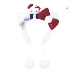 2025 USJ クリスマス ハローキティ カチューシャ