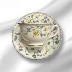 HOYA 花柄 春　ティーカップ ソーサー