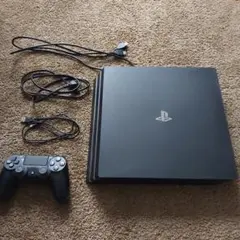 PlayStation 4 Pro 本体 ブラック コントローラー付き
