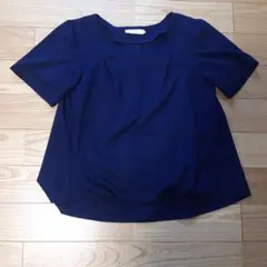Samansa Mos2 blue 半袖カットソーのサムネイル