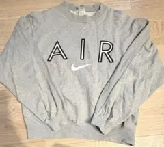 NIKE AIR スウェット ロゴ グレー