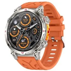 スマートウォッチ ChatGPT搭載 AI文字盤　大画面 軍用規格 通知通話