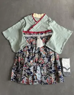 袴ロンパース 靴下セット80 お食い初め