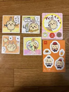 うさぎ ちいかわ ステッカー 6枚セット