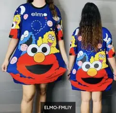 エルモ キャラクター Tシャツ フリーサイズ