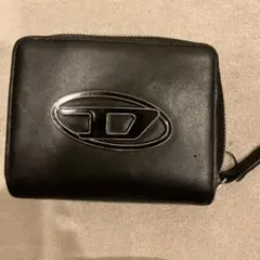DIESEL ブラック 二つ折り財布