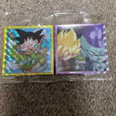 ドラゴンボール超戦士シールウエハース超 GR 2枚セット　おまけ付き