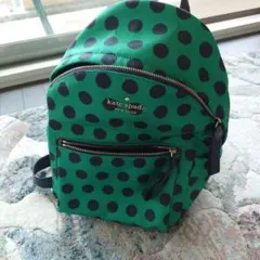 お値下げ、kate spade NEW YORK ドット柄 リュックのサムネイル