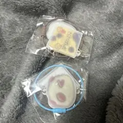 さくさくパンダ ワイヤーキーリング 2点セット