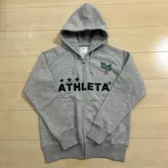 ATHLETA グレー パーカー　S