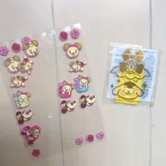 未開封　非売品　サンリオ　ポムポムプリン　シール　サンリオシール　おまけ付き