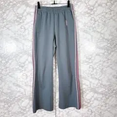 【アディダス】トラックパンツ（グレー）ジャージOTライン　M 日本製