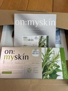 on:myskin ハーブピーリング フェイス用4ml×8個