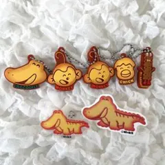 たべっ子どうぶつLAND ランド アクリル ラバーチャーム ステッカー ガチャ