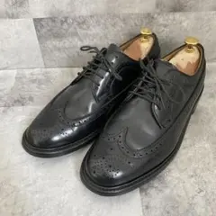 REGAL リーガル2589 ウイングチップ メダリオン ブラック 25.5cm