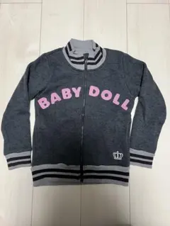 BABYDOLL 王冠刺繍 裏起毛ジャケット 120㎝